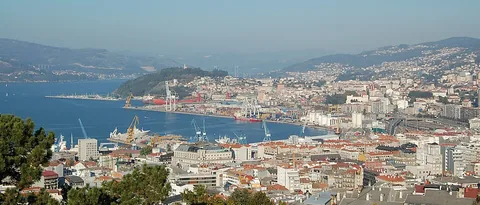 View of Vigo, Spain
