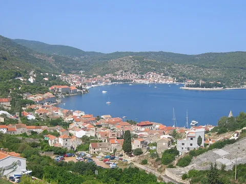 View of Vis, Croatia